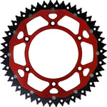 Moose Racing Dual Sprocket For Honda CR125 1984-2007 Rear Red 52T