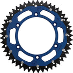 Moose Racing Dual Sprocket For Yamaha IT 250 1981-1983 Rear Blue 49T