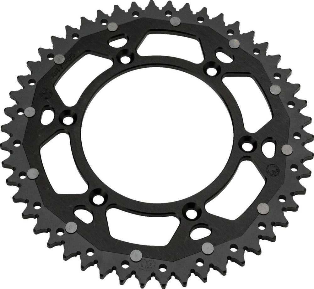 Moose Racing Dual Sprocket For Honda CR125 1984-2007 Rear Black 50T