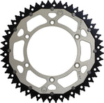 Moose Racing Dual Sprocket For Honda CRF250R 2020-2022 Rear Silver 52T