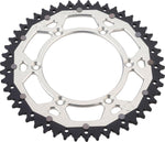 Moose Racing Dual Sprocket For Husqvarna CR125 1991-2013 Rear Silver 49T