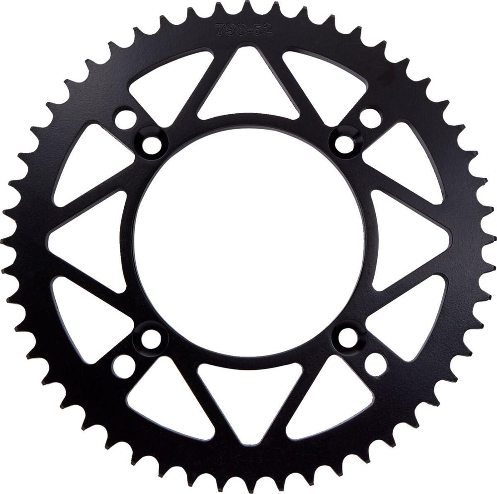 Moose Racing Steel Rear Sprocket For Suzuki RM80 1982-2001 Rear Black 52T