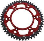 Moose Racing Dual Sprocket For Gas Gas EC 250 2021-2025 Rear Red 50T