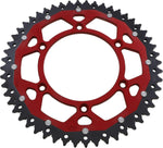 Moose Racing Dual Sprocket For Gas Gas EC 250 2021-2025 Rear Red 52T