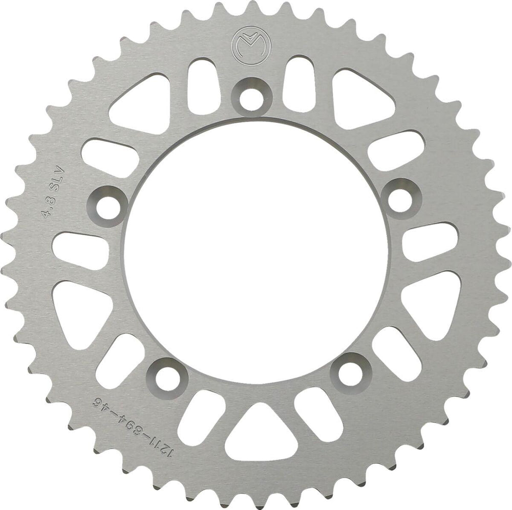 Moose Racing Rear Aluminium Sprocket For Gas Gas MC65 2021-2023 Rear Silver 46T