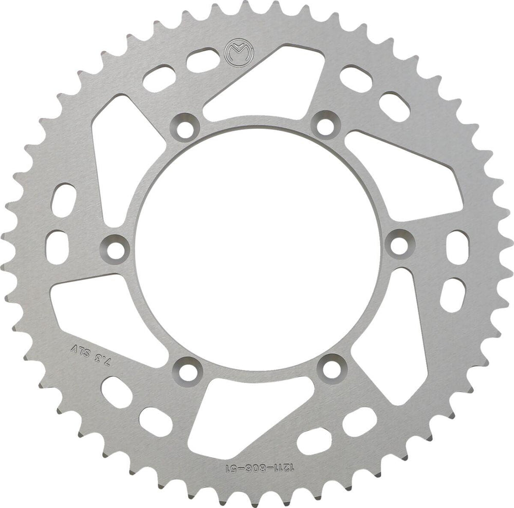 Moose Racing Rear Aluminium Sprocket For Suzuki DR250 1990-1993 Rear Silver 51T