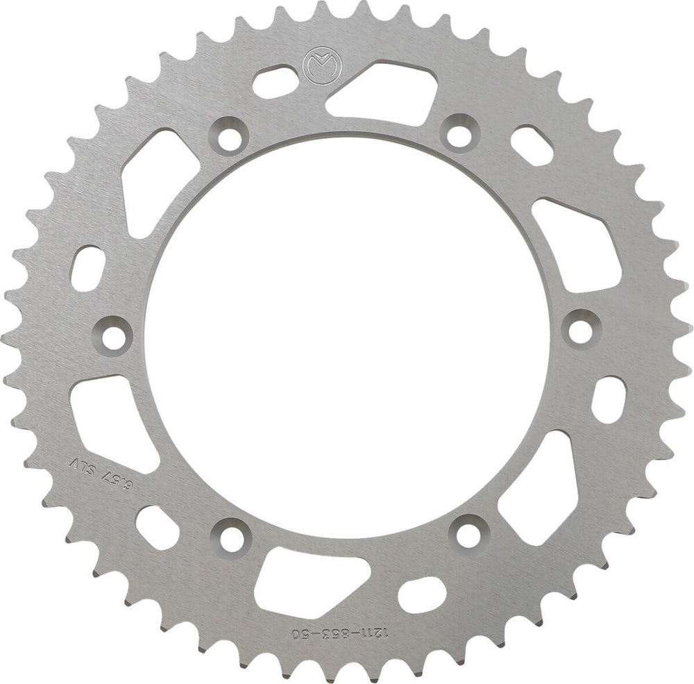 Moose Racing Rear Aluminium Sprocket For Yamaha DT 200 R 1989-1990 Rear Silver 50T