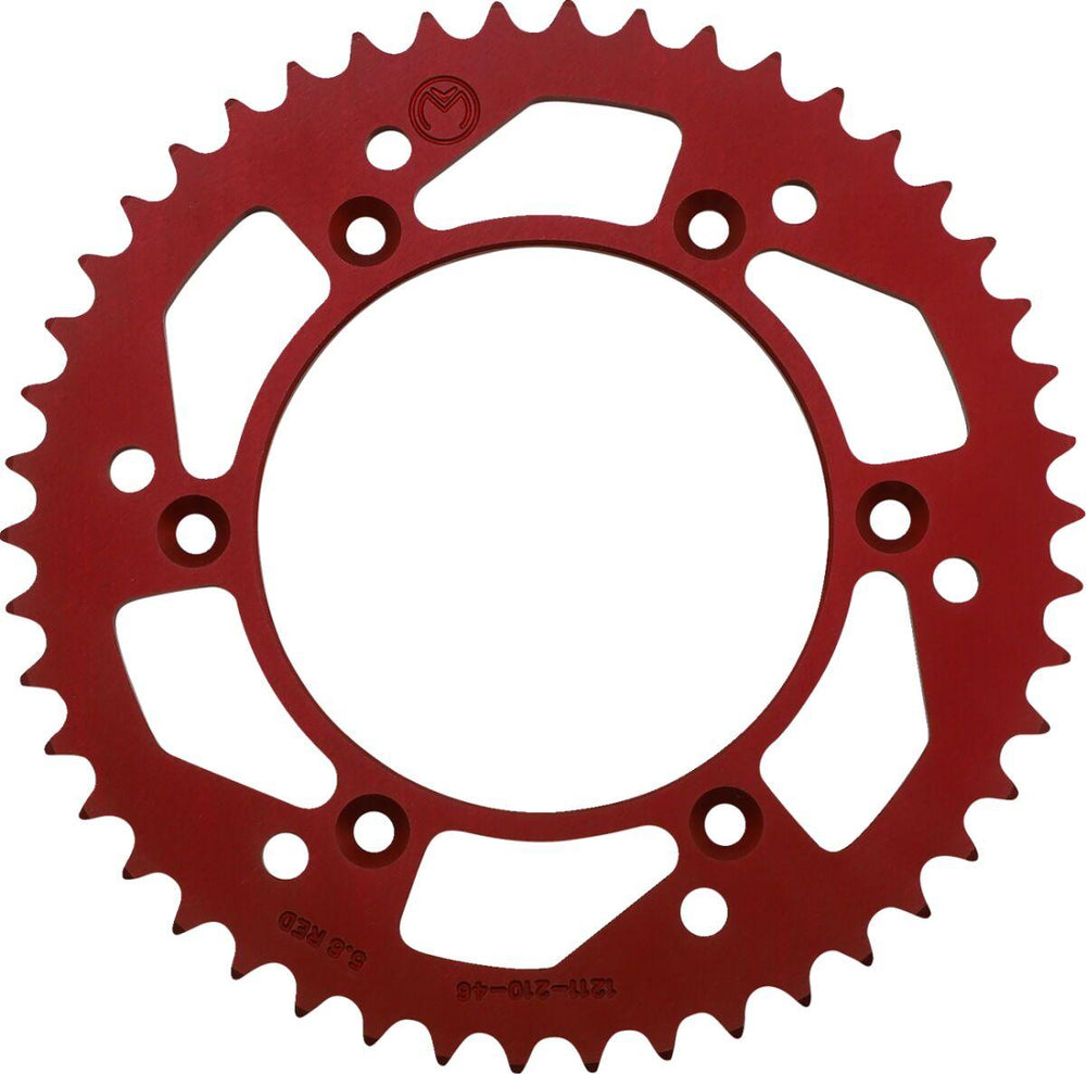 Moose Racing Rear Aluminium Sprocket For Honda CR125 1984-2007 Rear Red 46T