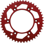 Moose Racing Rear Aluminium Sprocket For Honda CR125 1984-2007 Rear Red 46T