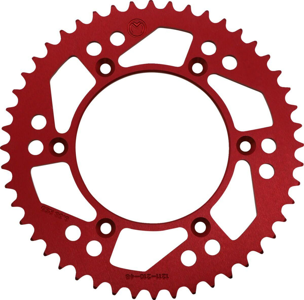 Moose Racing Rear Aluminium Sprocket For Honda CR125 1984-2007 Rear Red 48T