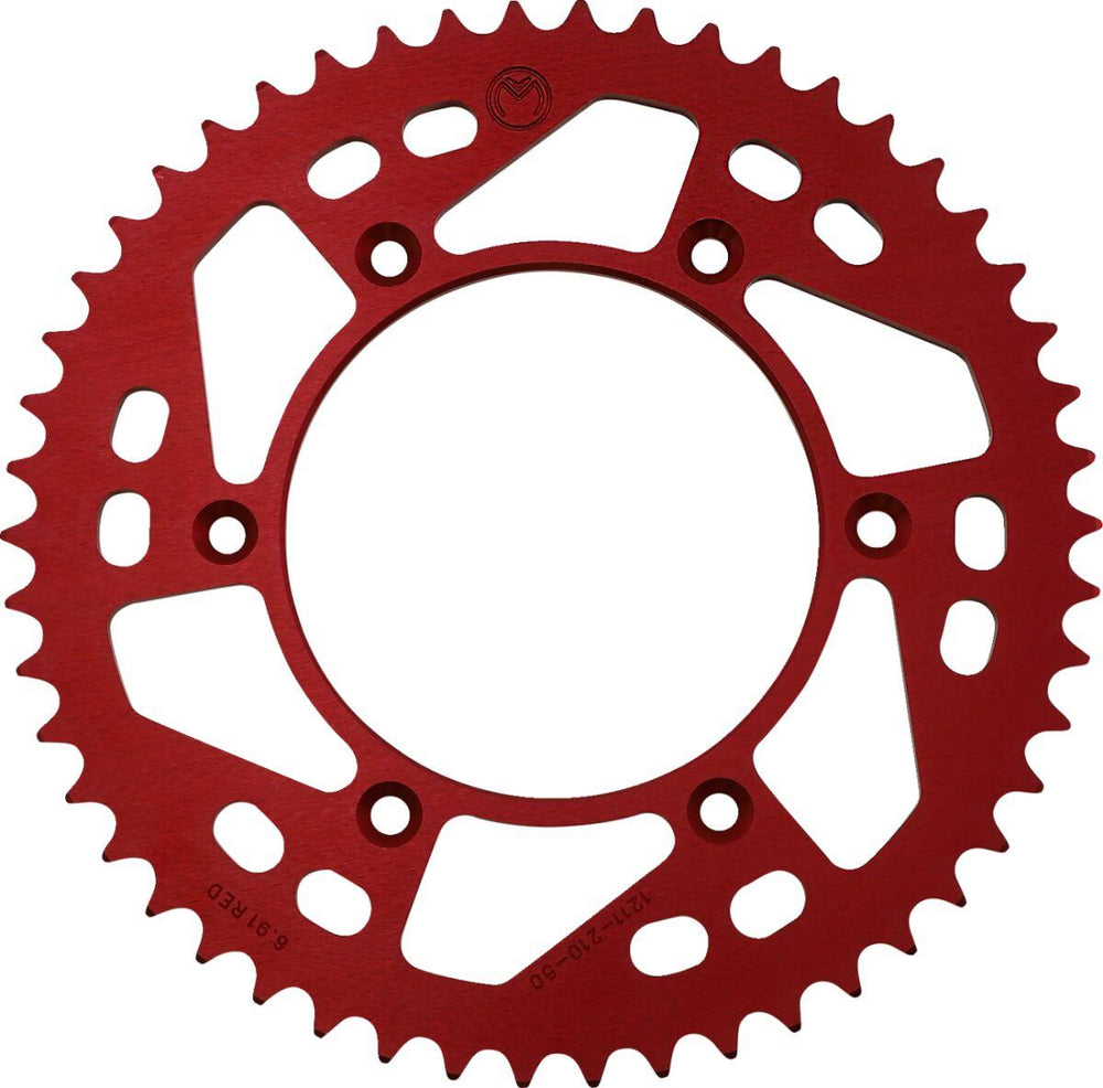 Moose Racing Rear Aluminium Sprocket For Honda CR125 1984-2007 Rear Red 50T