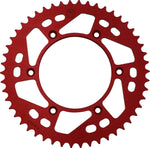 Moose Racing Rear Aluminium Sprocket For Honda CR125 1984-2007 Rear Red 50T
