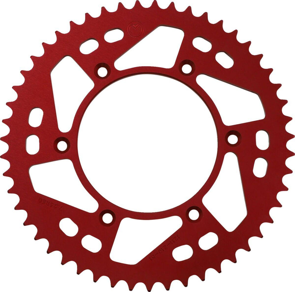 Moose Racing Rear Aluminium Sprocket For Honda CR125 1984-2007 Rear Red 51T