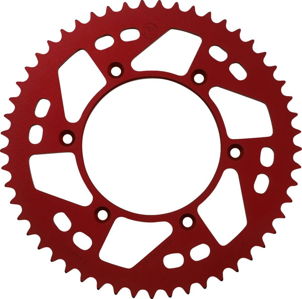 Moose Racing Rear Aluminium Sprocket For Honda CR125 1984-2007 Rear Red 53T