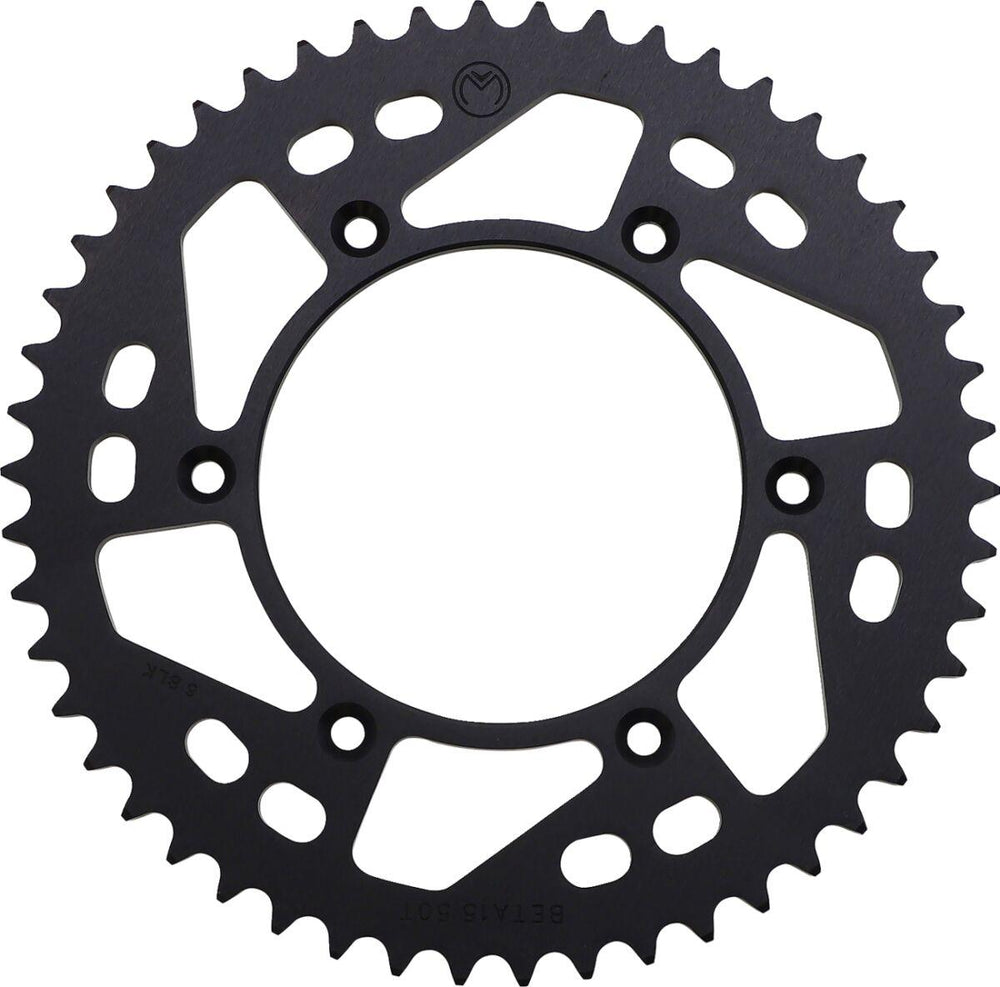 Moose Racing Rear Aluminium Sprocket For Beta RR 250 2013-2018 Rear Black 50T