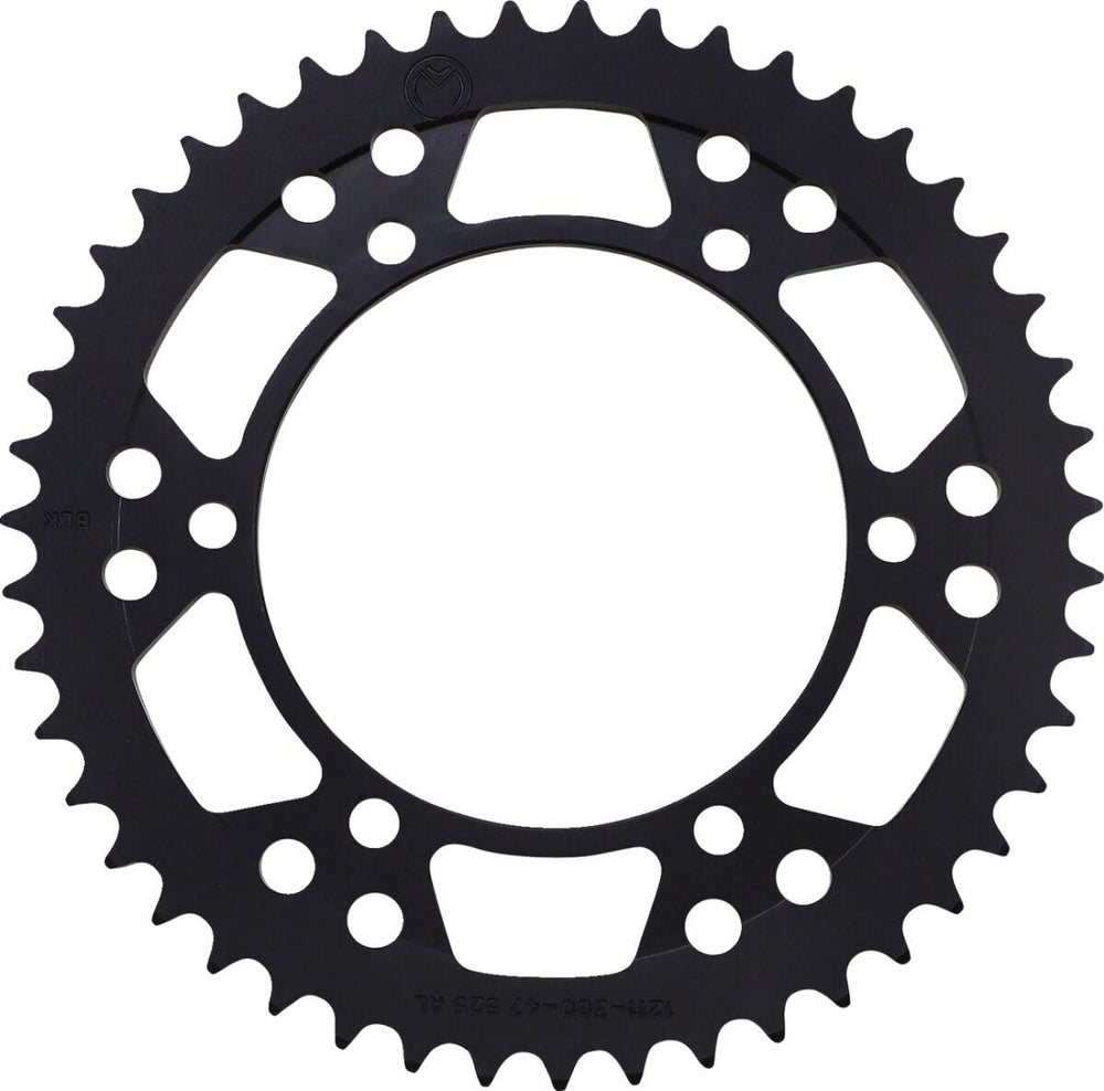 Moose Racing Rear Aluminium Sprocket For Yamaha FZ8 N 2010-2015 Rear Black 47T