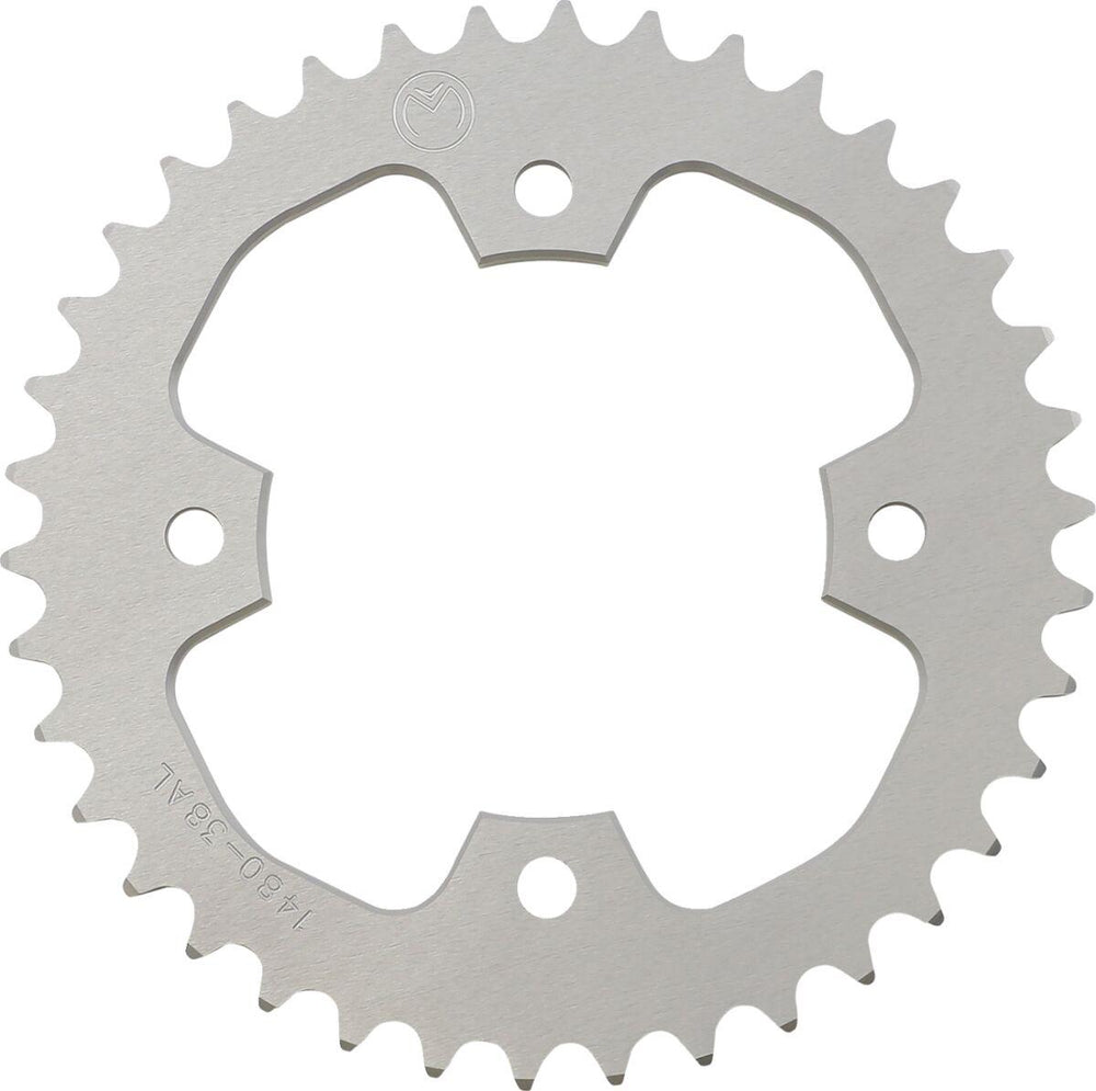 Moose Racing Aluminium Rear Sprocket ATV For Polaris Predator 500 2X4 2003-2007 Rear Silver 38T