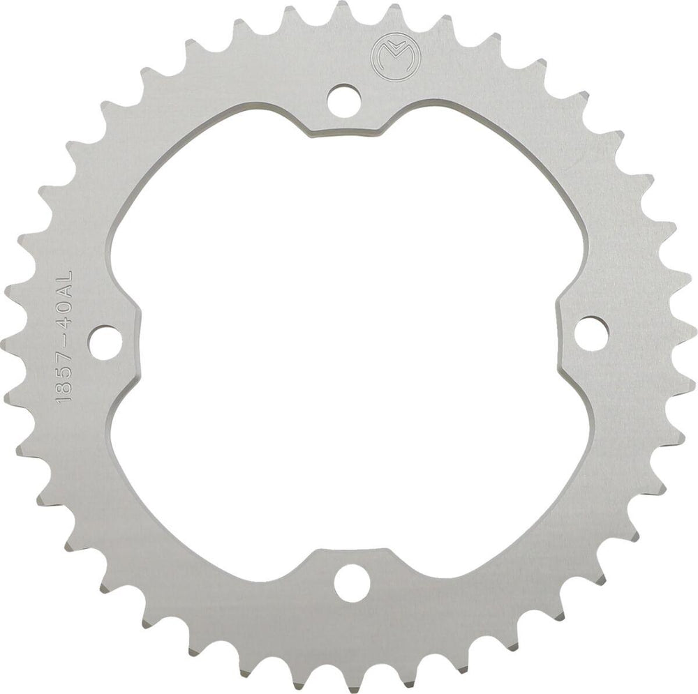 Moose Racing Aluminium Rear Sprocket ATV For Yamaha YFM250R 2008-2013 Rear Silver 40T