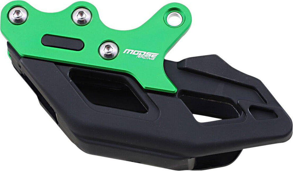 Moose Racing MR-1 Colored AL Chain Guide For Kawasaki KXF250 2009-2020 Black| Green