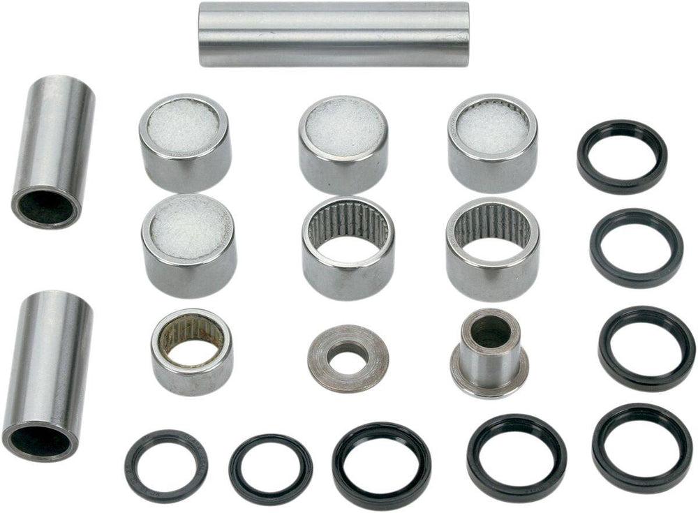 Moose Racing Linkage Bearing Kit For Kawasaki KX125 2004-2005 Rear Lower - Silver