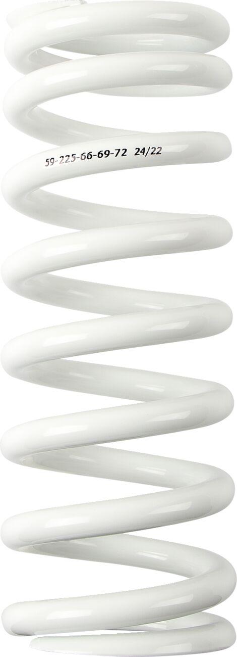 Moose Racing Shock Spring For KTM EXC150 TPI 2020-2023 66 69 72 N mm - White