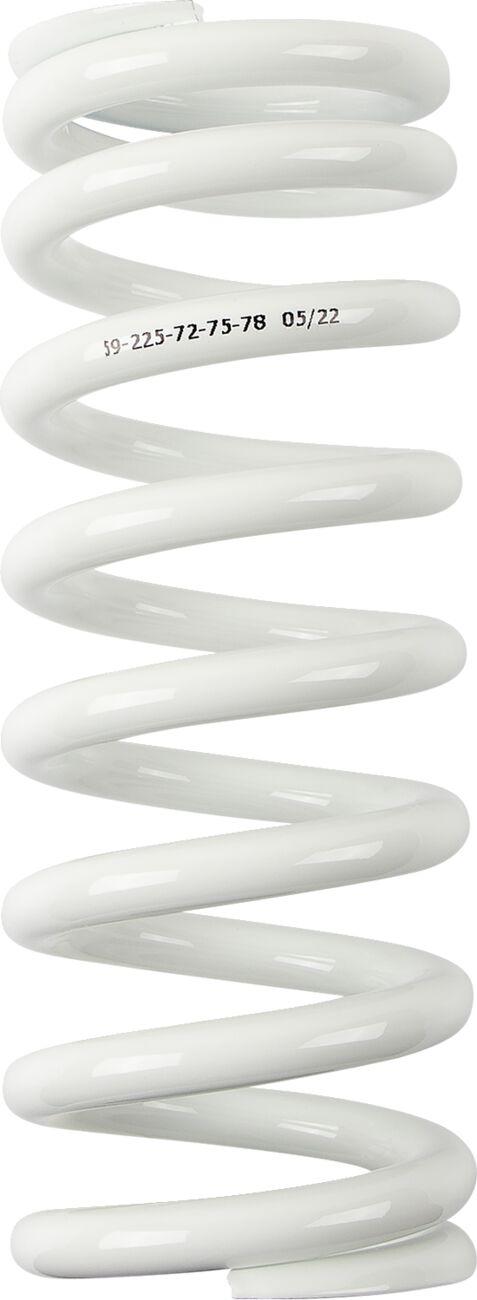 Moose Racing Shock Spring For KTM EXC150 TPI 2020-2023 72 75 78 N mm - White
