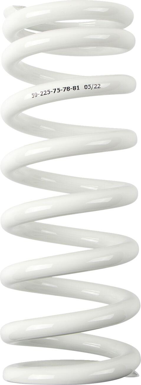 Moose Racing Shock Spring For KTM EXC150 TPI 2020-2023 75 78 81 N mm - White
