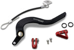 Moose Racing Brake Pedal For Honda CRF250R 2018-2024 - Black Red