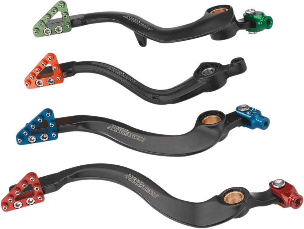 Moose Racing Brake Pedal For Yamaha WRF450 2012-2018 - Black Blue