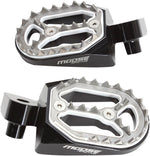 Moose Racing Qualifier Footpegs For Gas Gas EC 125 1997-2010 - Black