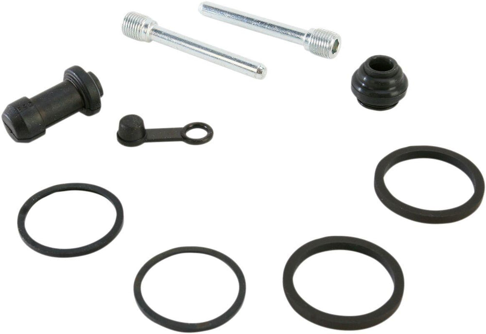 Moose Racing Brake Caliper Rebuild Kit For Kawasaki KX125 G 1989 Front - Black