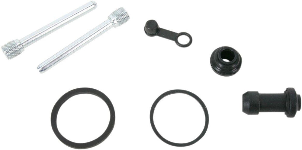 Moose Racing Brake Caliper Rebuild Kit For Kawasaki KX125 G 1989 Rear - Black