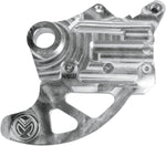 Moose Racing Pro Shark Fin Disc Protector with Brake Carrier For Suzuki RMZ250 2010-2022 - Silver