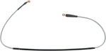 Moose Racing Stainless Steel Braided Brake Hose For Kawasaki KX125 2004-2008 - Silver