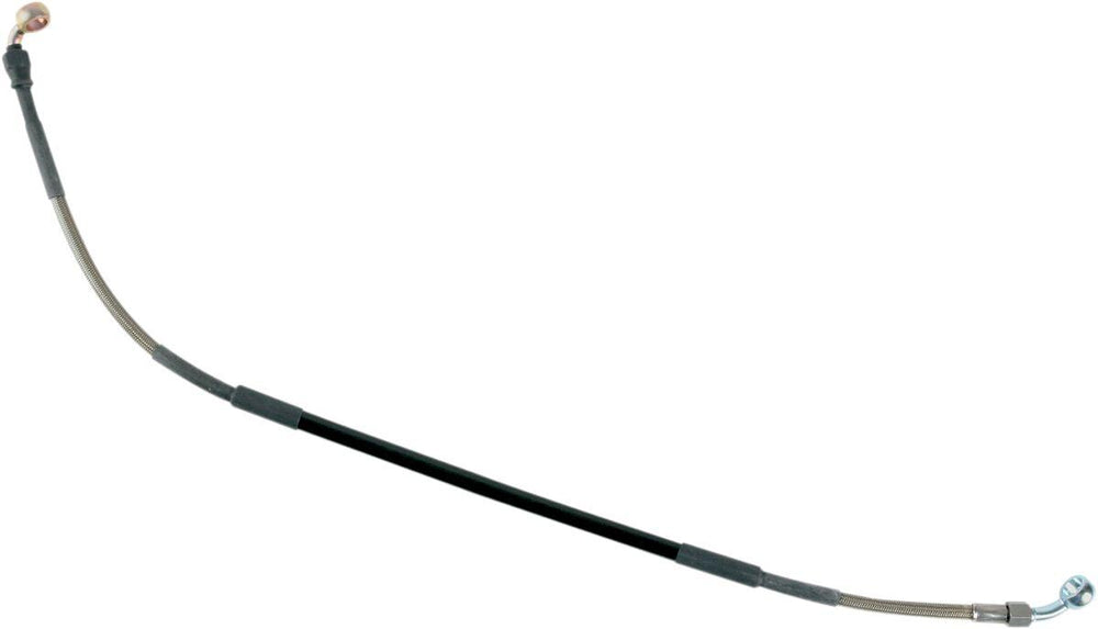 Moose Racing Stainless Steel Braided Brake Hose For Suzuki RM125 2006-2009 Rear - Silver
