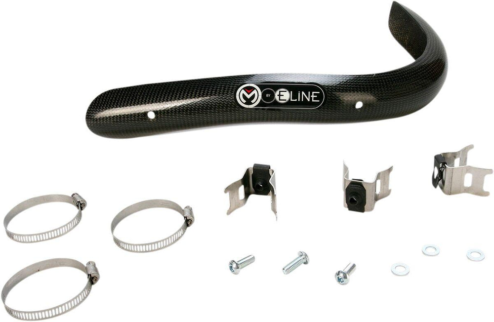 Moose Racing E Line 4 Stroke Pipe Guard For KTM EXC450 2016 - Black