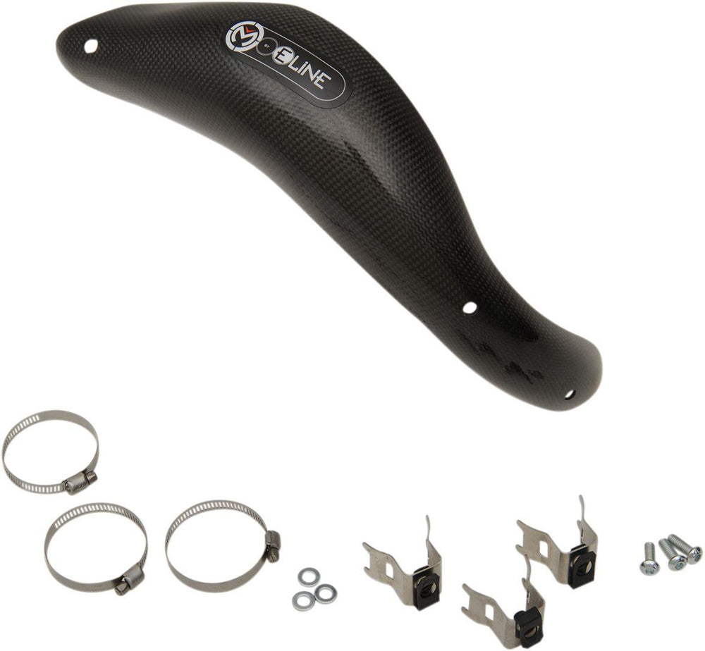 Moose Racing E Line 4 Stroke Pipe Guard For Husqvarna FC450 2016-2018 - Black