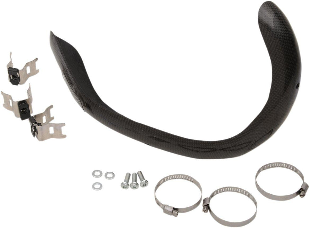 Moose Racing E Line 4 Stroke Pipe Guard For KTM EXC-F350 2017-2018 - Black