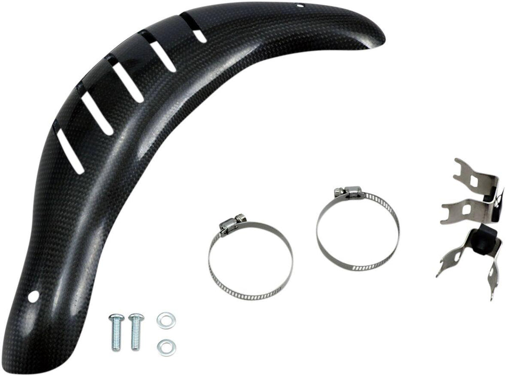 Moose Racing E Line 4 Stroke Pipe Guard For Husqvarna FC350 2019-2022 - Black