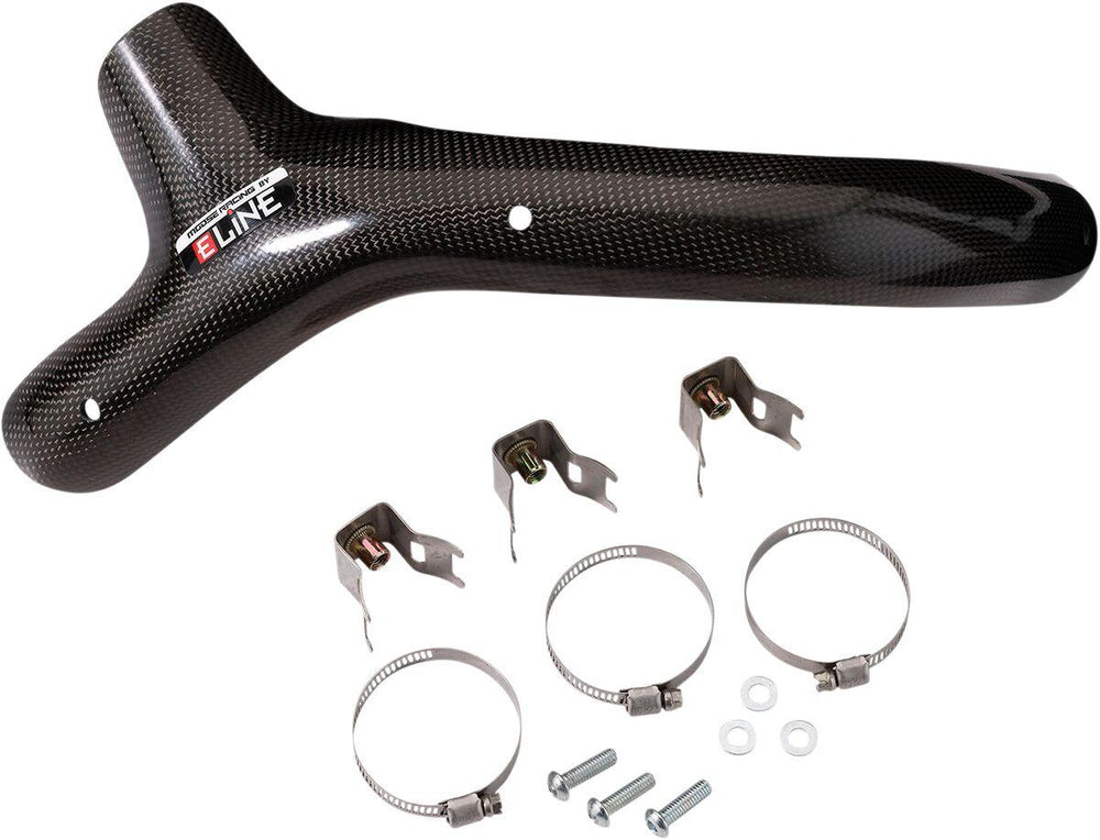 Moose Racing E Line 4 Stroke Pipe Guard For Husqvarna FE 501 2020-2022 - Black