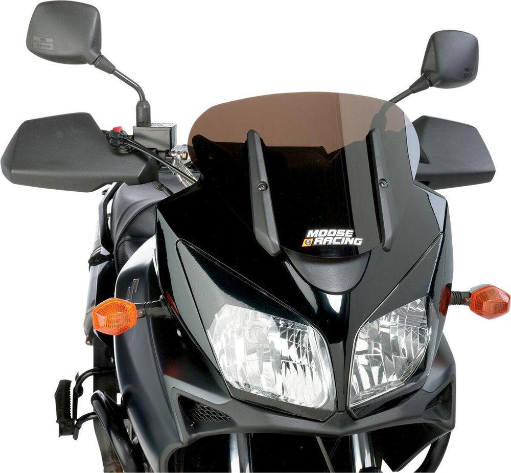 Moose Racing Adventure Windscreen 10 cm (4") Shorter For Suzuki DL 1000 2004-2007 - Black