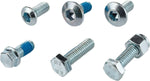 Moose Racing Brake Disc Bolt Kit For Gas Gas EC300 Racing 2012 - Nickel Silver