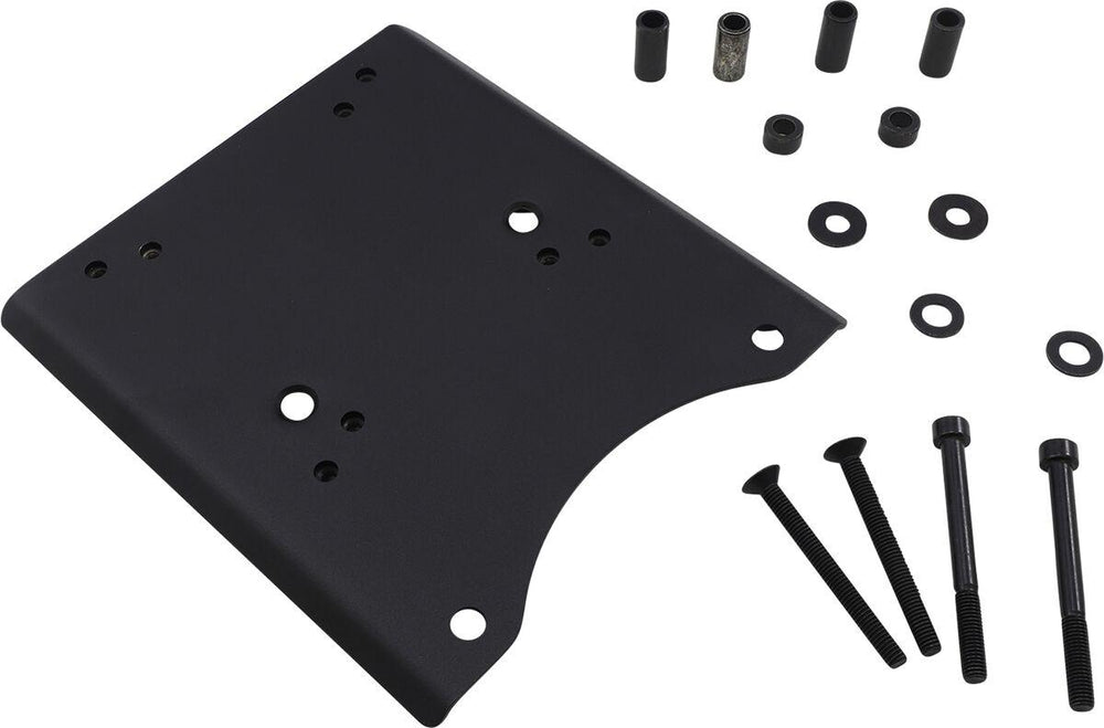 Moose Racing Kenai Top Case Mounting Plate For Yamaha XTZ 690 2019-2022 - Black Powder-Coated