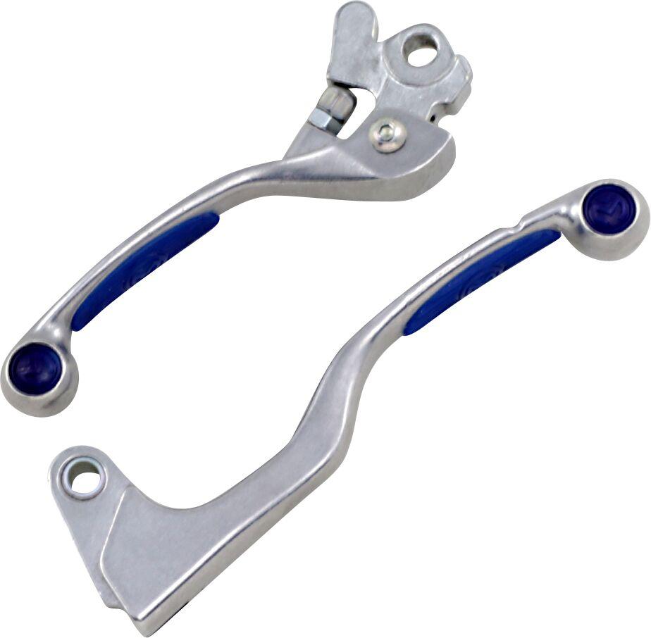 Moose Racing Competition Grip Lever Set For Yamaha WRF250 2001-2002 - Blue