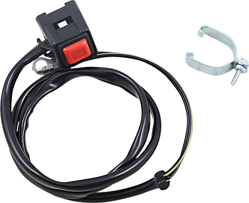 Moose Racing Kill Switch For Suzuki RM100 1976-2003 - Black Red
