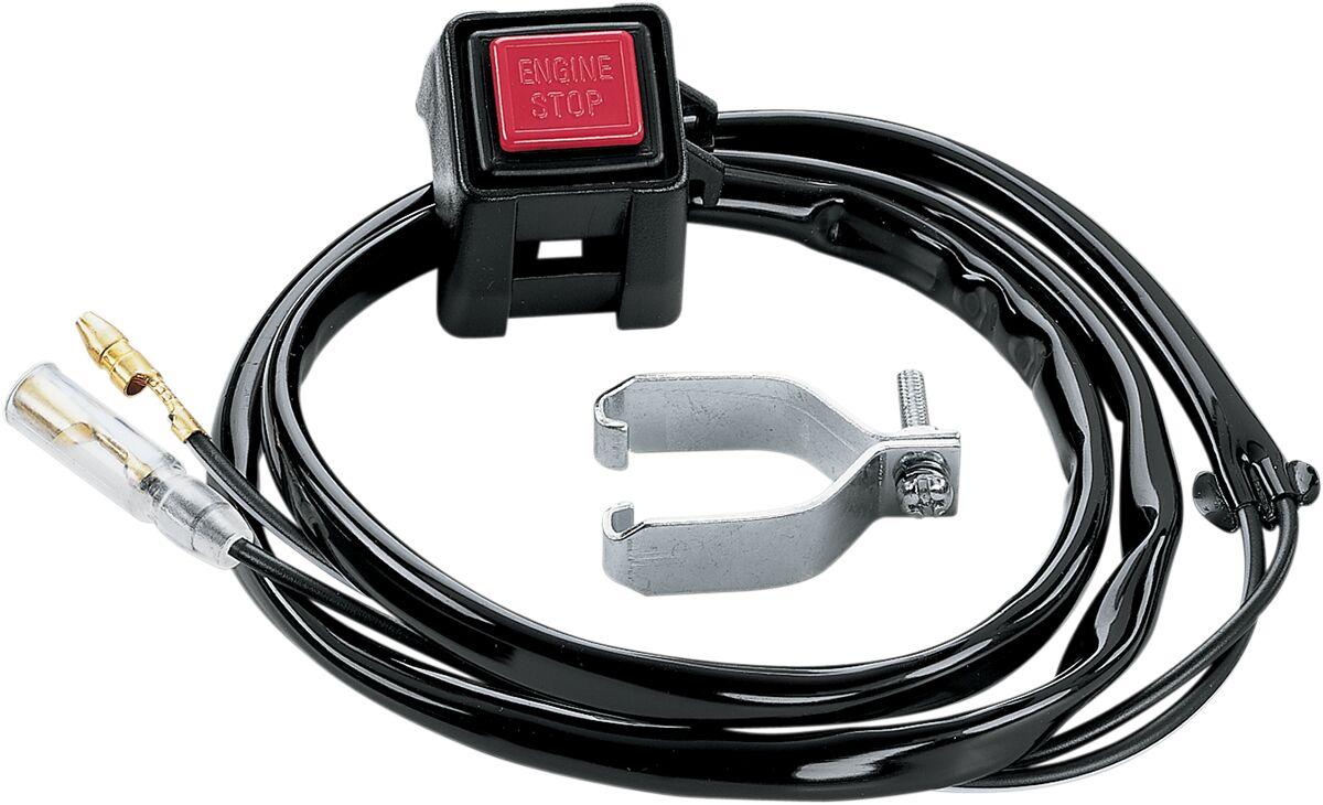 Drag Racing Kill Switch Moose Racing Kill Switch For Yamaha WR400F 1998 - Black Red – Ghostbikes