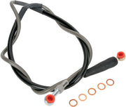 Moose Racing Stainless Steel Braided Brake Hose For KTM EXC125 2000-2016 Front - Silver
