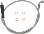 Moose Racing Stainless Steel Braided Clutch Hose For KTM EXC125 1998-2002 - Chrome