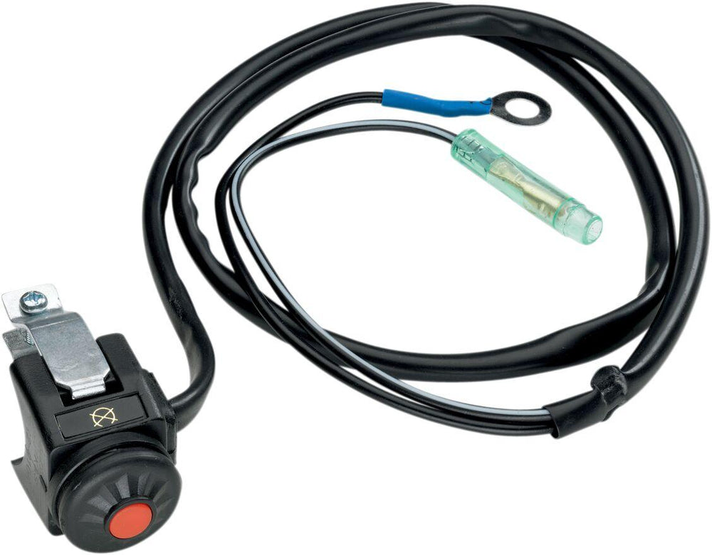 Moose Racing Kill Switch For KTM EGS 125 1994-1999 - Black Red