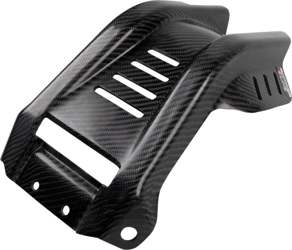 Moose Racing Carbon Fibre Skid Plate For Gas Gas MC125 2024 - Black